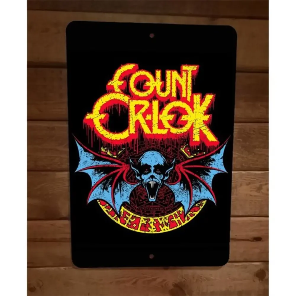 Count‎ Ozzy Orlok Osbourne 8x12 Metal Wall Sign